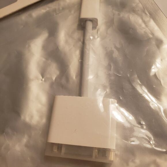 Apple Mini-DVI to DVI Adapter M9321G/B New Sealed UPC 885909100798 - Picture 2 of 7
